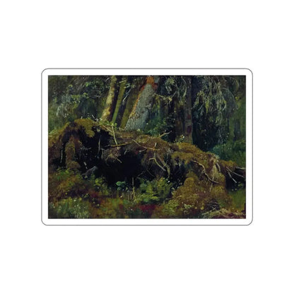 SHISKIN, Ivan Ivanovich - deadfall 1880 (Artwork) STICKER Vinyl Die-Cut Decal White Die-Cut 4 Inch - The Sticker Space
