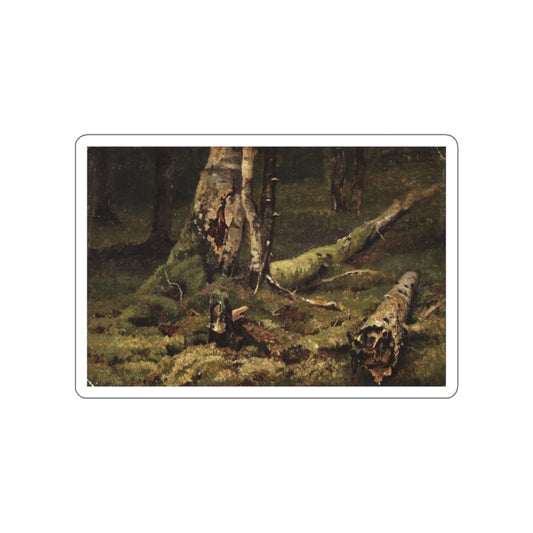 SHISKIN, Ivan Ivanovich - Deadwood. Bialowieza Forest. 1892 (Artwork) STICKER Vinyl Die-Cut Decal-White-The Sticker Space