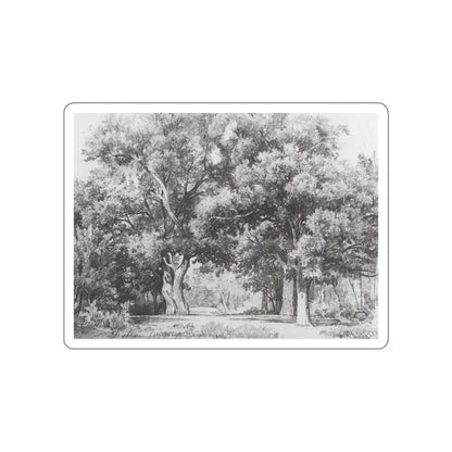 SHISKIN, Ivan Ivanovich - Dubky. 1857 (Artwork) STICKER Vinyl Die-Cut Decal - The Sticker Space