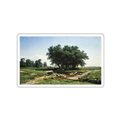 SHISKIN, Ivan Ivanovich - Dubky 1886 (Artwork) STICKER Vinyl Die-Cut Decal White Die-Cut 3 Inch - The Sticker Space