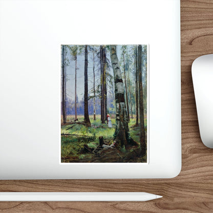 SHISKIN, Ivan Ivanovich - Edge of the Forest 1870 (Artwork) STICKER Vinyl Die-Cut Decal-The Sticker Space