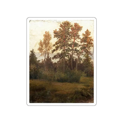 SHISKIN, Ivan Ivanovich - Edge of the Forest 1892 (Artwork) STICKER Vinyl Die-Cut Decal White Die-Cut 3 Inch - The Sticker Space