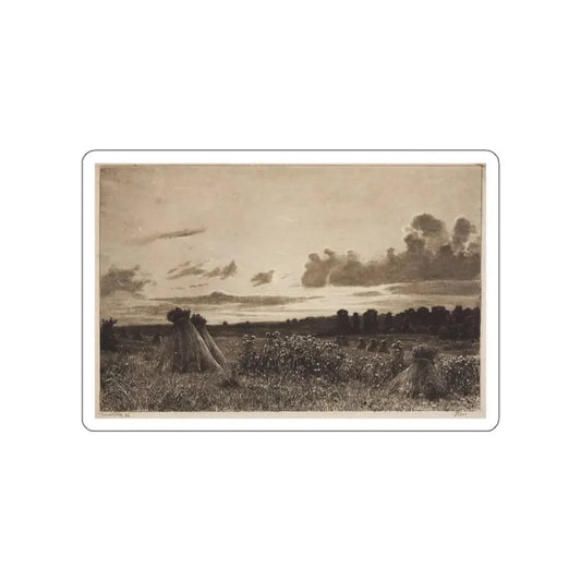 SHISKIN, Ivan Ivanovich - Field. 1886 (Artwork) STICKER Vinyl Die-Cut Decal White Die-Cut 2 Inch - The Sticker Space