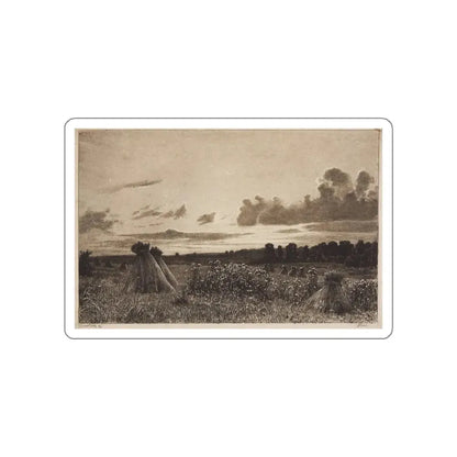 SHISKIN, Ivan Ivanovich - Field. 1886 (Artwork) STICKER Vinyl Die-Cut Decal White Die-Cut 5 Inch - The Sticker Space