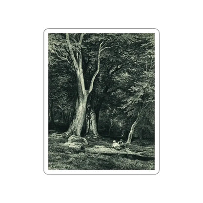 SHISKIN, Ivan Ivanovich - Forest. 1869 2 (Artwork) STICKER Vinyl Die-Cut Decal White Die-Cut 2 Inch - The Sticker Space