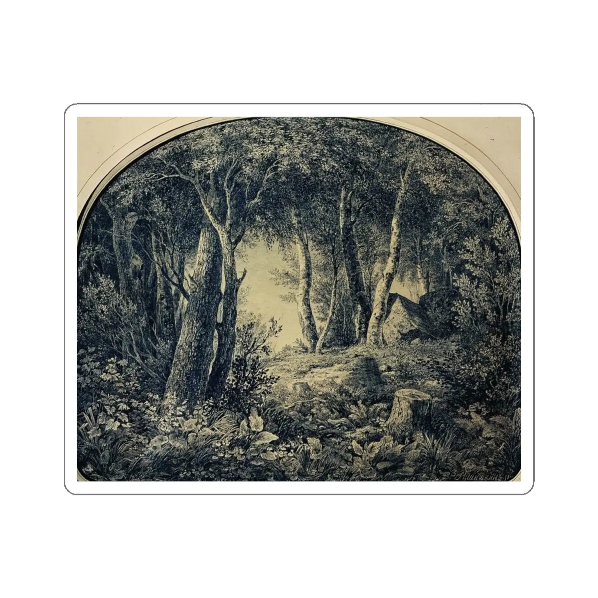 SKU:26341841463479397335 Sticker types:White Shape:Die-Cut Sizes:5" × 5"