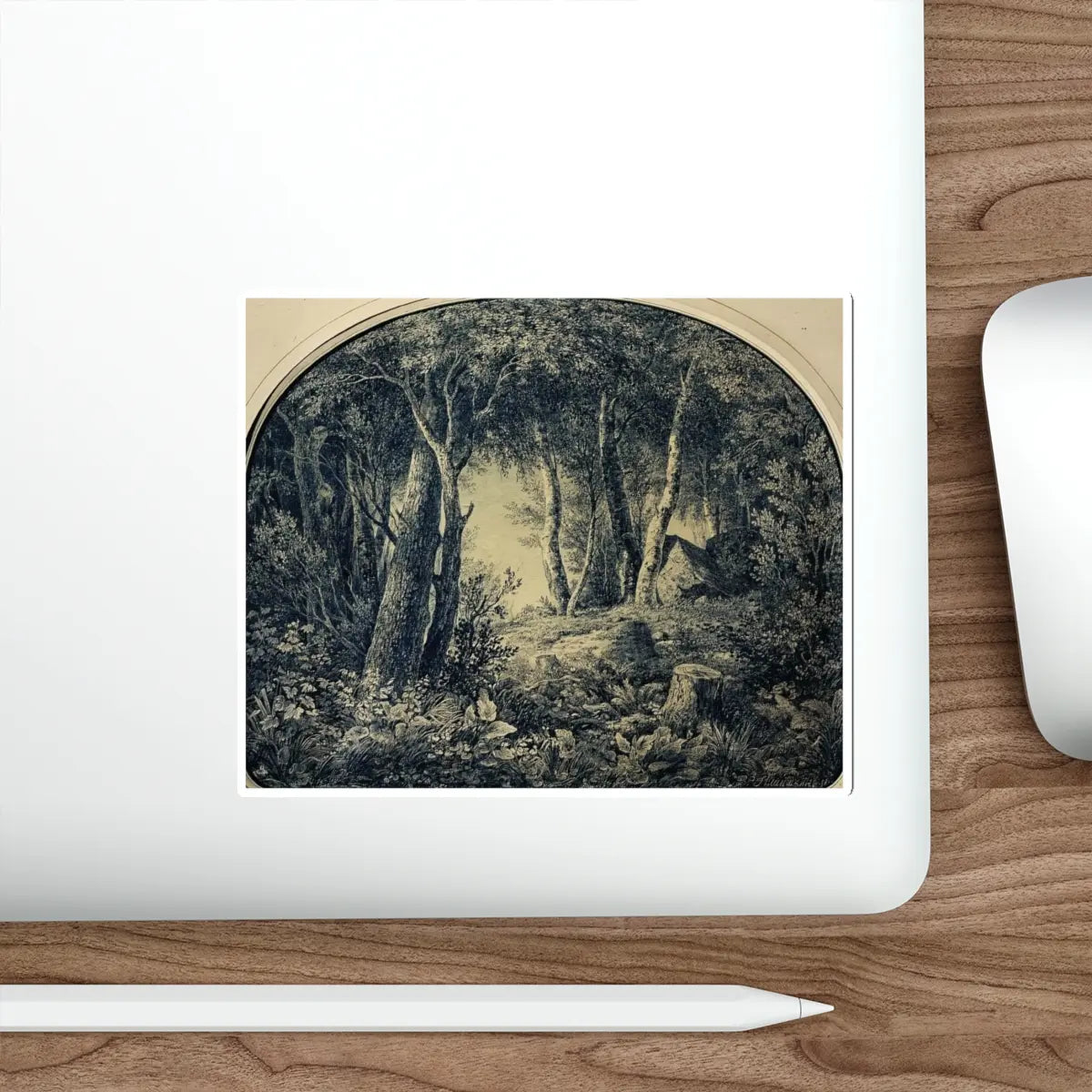SKU:26341841463479397335 Sticker types:White Shape:Die-Cut Sizes:5" × 5"
