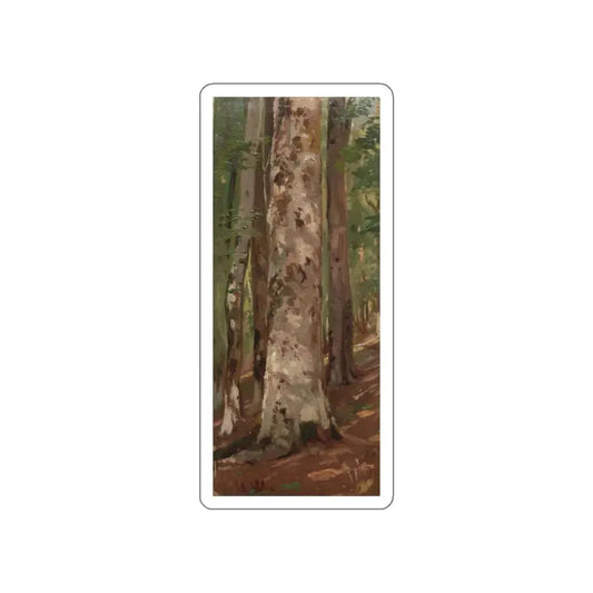SHISKIN, Ivan Ivanovich - Forest. Etude (Artwork) STICKER Vinyl Die-Cut Decal White Die-Cut 2 Inch - The Sticker Space