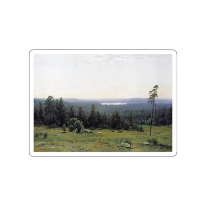 SHISKIN, Ivan Ivanovich - Forest gave 1884 (Artwork) STICKER Vinyl Die-Cut Decal White Die-Cut 5 Inch - The Sticker Space