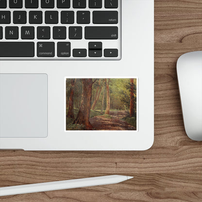 SHISKIN, Ivan Ivanovich - forest path. 1892 (Artwork) STICKER Vinyl Die-Cut Decal-The Sticker Space