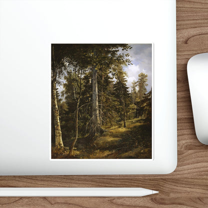 SHISKIN, Ivan Ivanovich - Forest thicket of 1867 (Artwork) STICKER Vinyl Die-Cut Decal-The Sticker Space