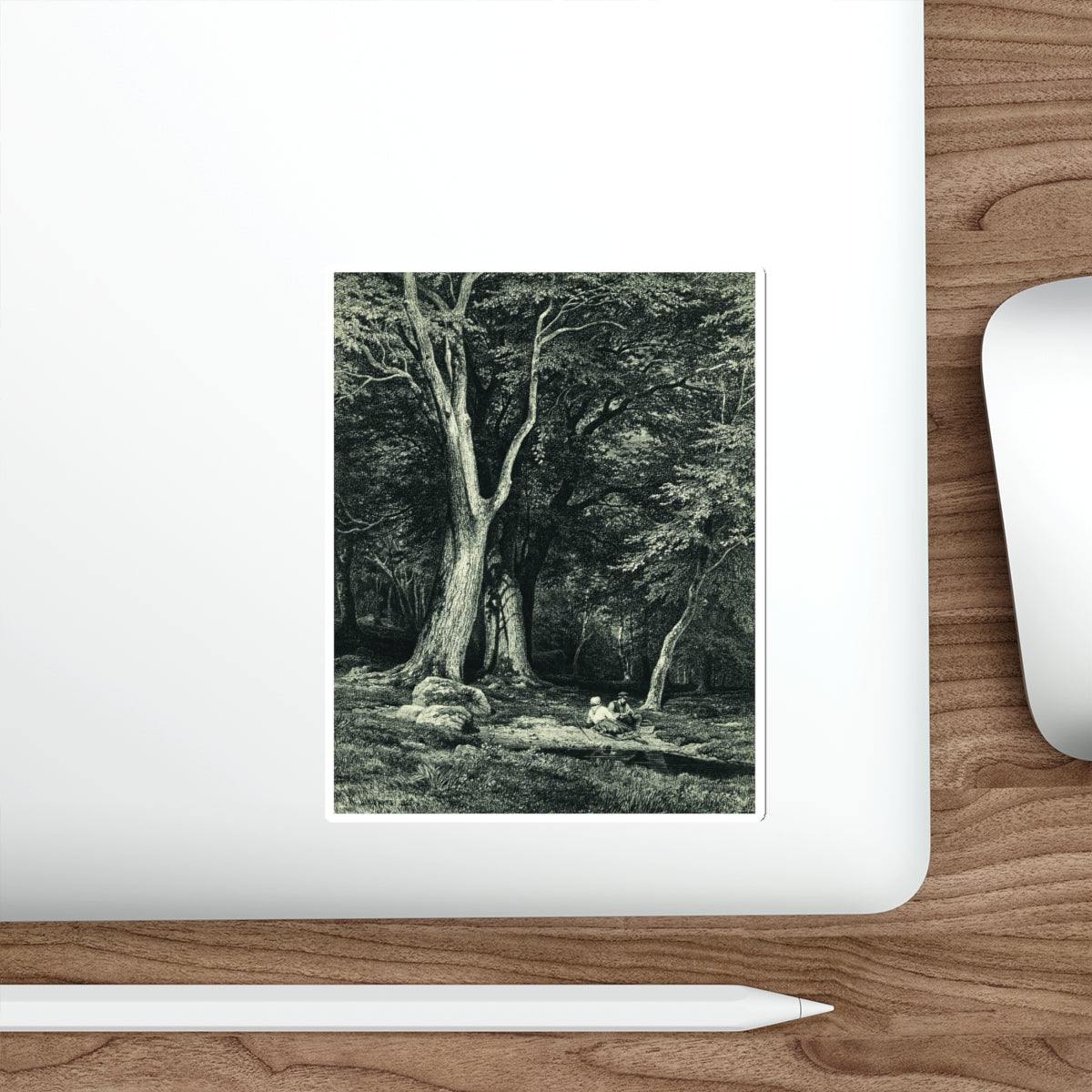 SHISKIN, Ivan Ivanovich - Forest. 1869 2 (Artwork) STICKER Vinyl Die-Cut Decal-The Sticker Space