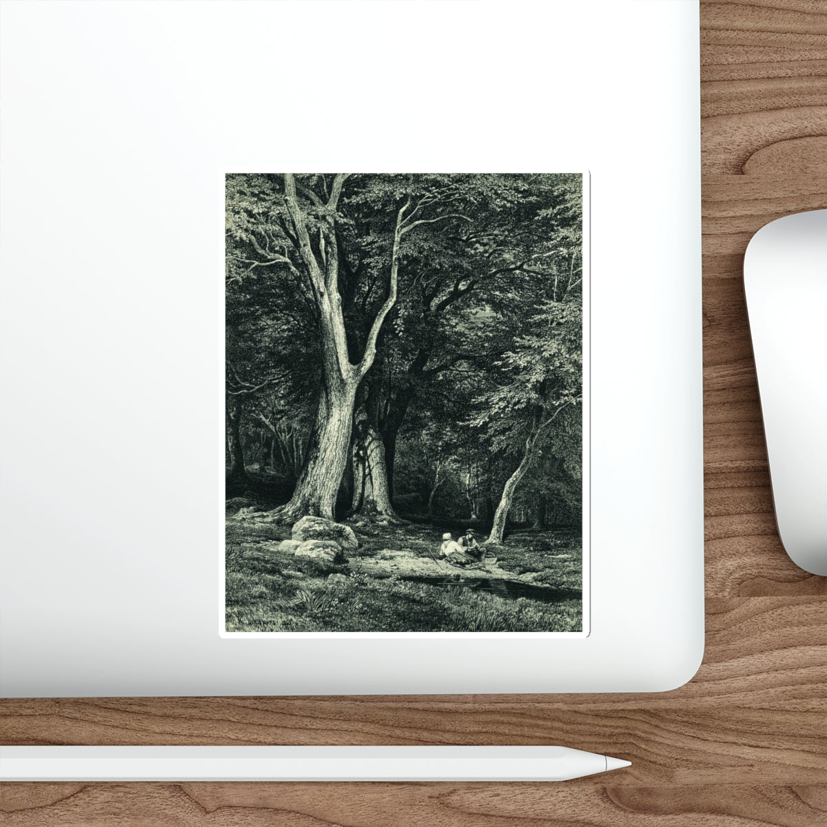 SHISKIN, Ivan Ivanovich - Forest. 1869 2 (Artwork) STICKER Vinyl Die-Cut Decal-The Sticker Space