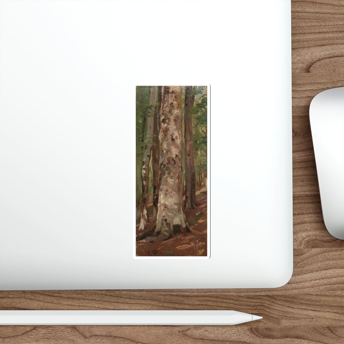 SHISKIN, Ivan Ivanovich - Forest. Etude (Artwork) STICKER Vinyl Die-Cut Decal-The Sticker Space