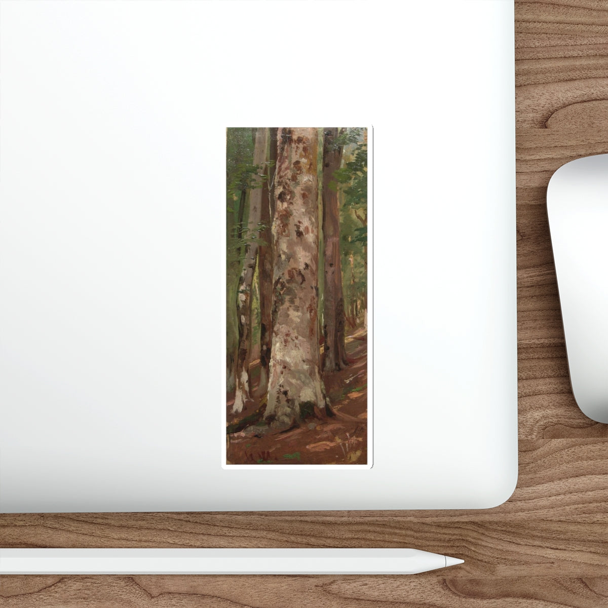 SHISKIN, Ivan Ivanovich - Forest. Etude (Artwork) STICKER Vinyl Die-Cut Decal-The Sticker Space