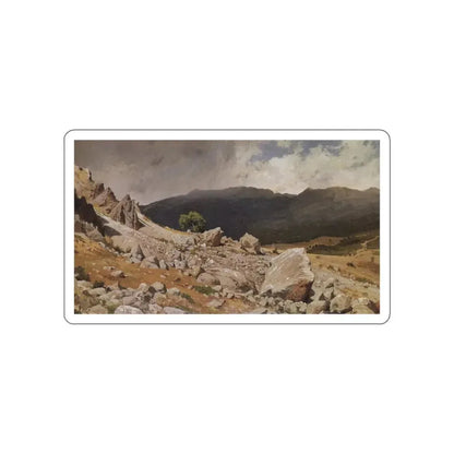 SHISKIN, Ivan Ivanovich - From neighborhoods Gurzuf 1879 (Artwork) STICKER Vinyl Die-Cut Decal White Die-Cut 2 Inch - The Sticker Space