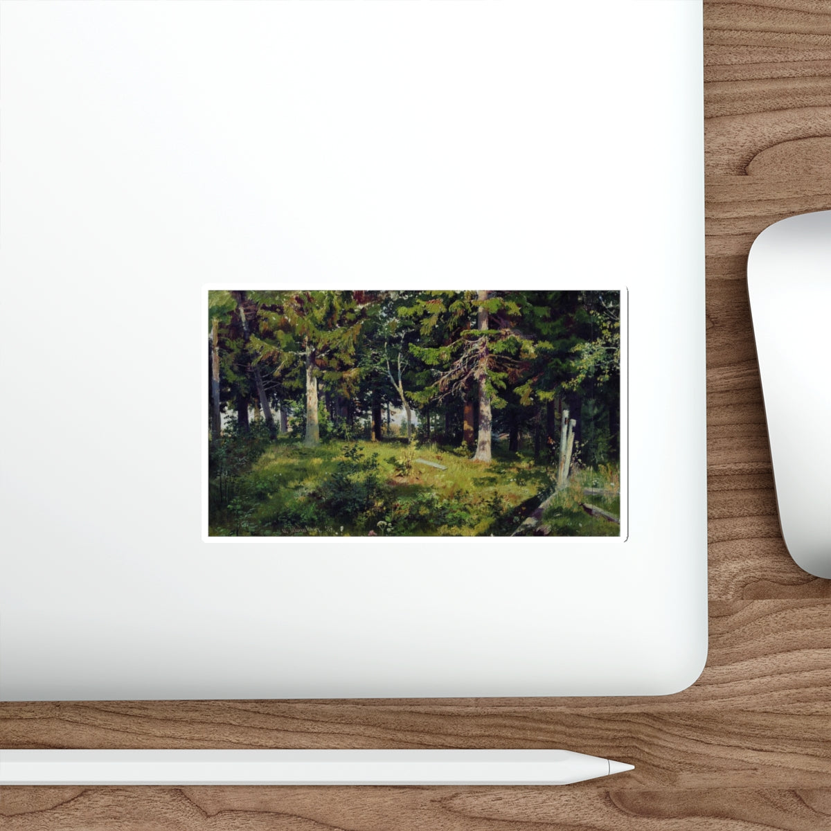 SHISKIN, Ivan Ivanovich - Glade 1889 (Artwork) STICKER Vinyl Die-Cut Decal-The Sticker Space