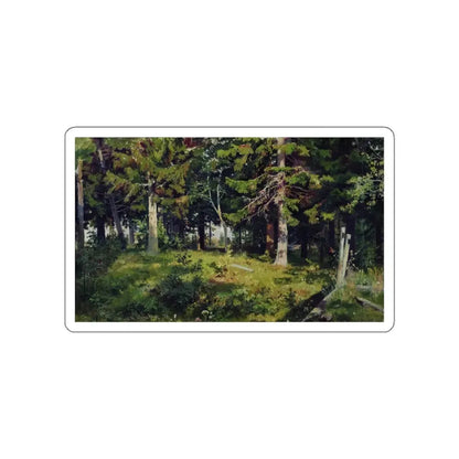 SHISKIN, Ivan Ivanovich - Glade 1889 (Artwork) STICKER Vinyl Die-Cut Decal White Die-Cut 6 Inch - The Sticker Space