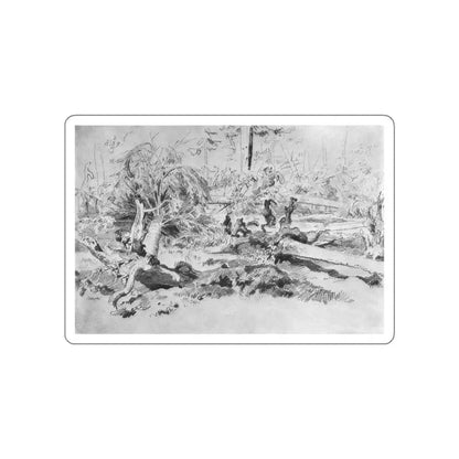 SHISKIN, Ivan Ivanovich - in Sestroretsk 1886 92h169 (Artwork) STICKER Vinyl Die-Cut Decal White Die-Cut 3 Inch - The Sticker Space