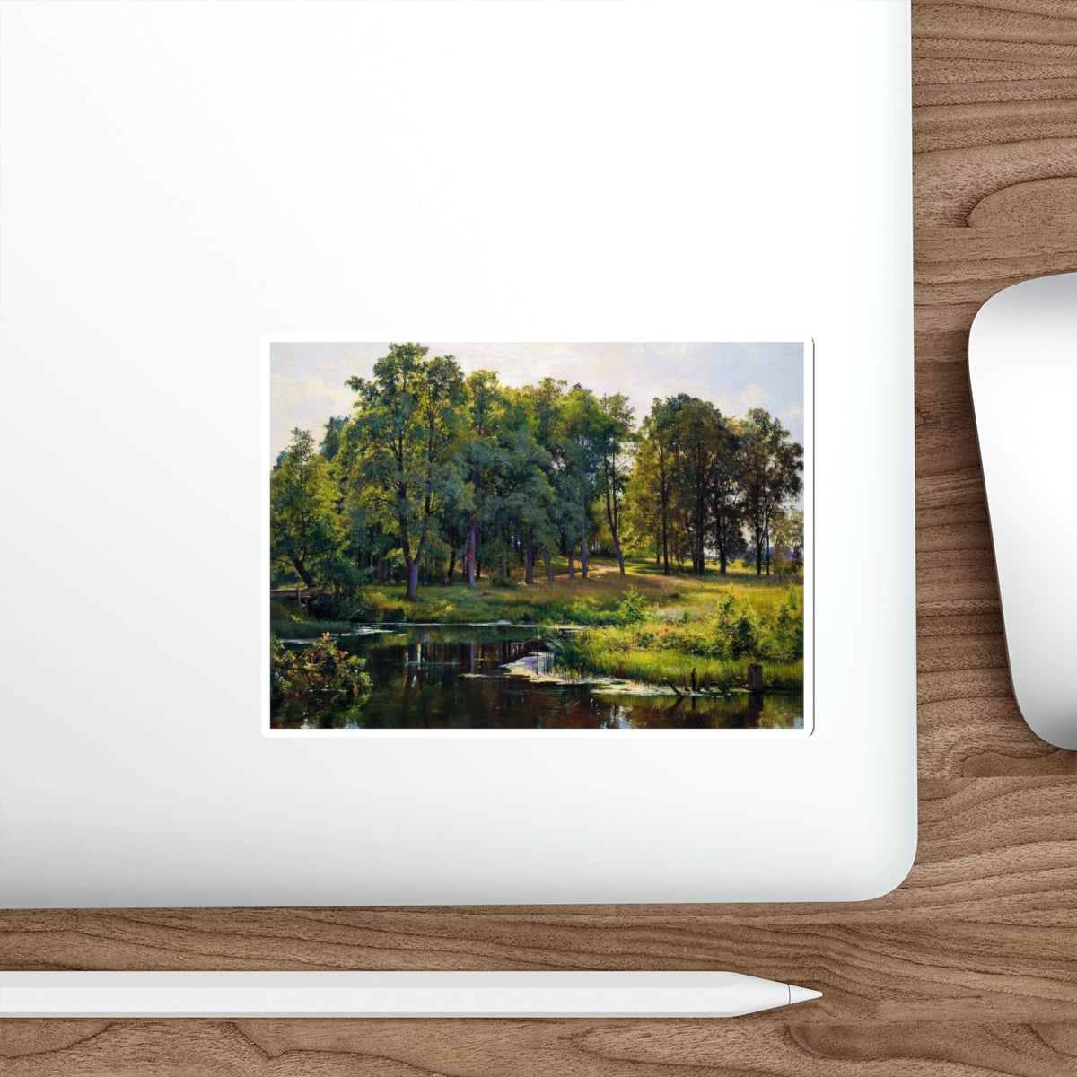 SHISKIN, Ivan Ivanovich - In the Park 1897 (Artwork) STICKER Vinyl Die-Cut Decal-The Sticker Space