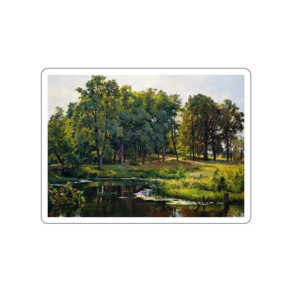 SHISKIN, Ivan Ivanovich - In the Park 1897 (Artwork) STICKER Vinyl Die-Cut Decal White Die-Cut 2 Inch - The Sticker Space
