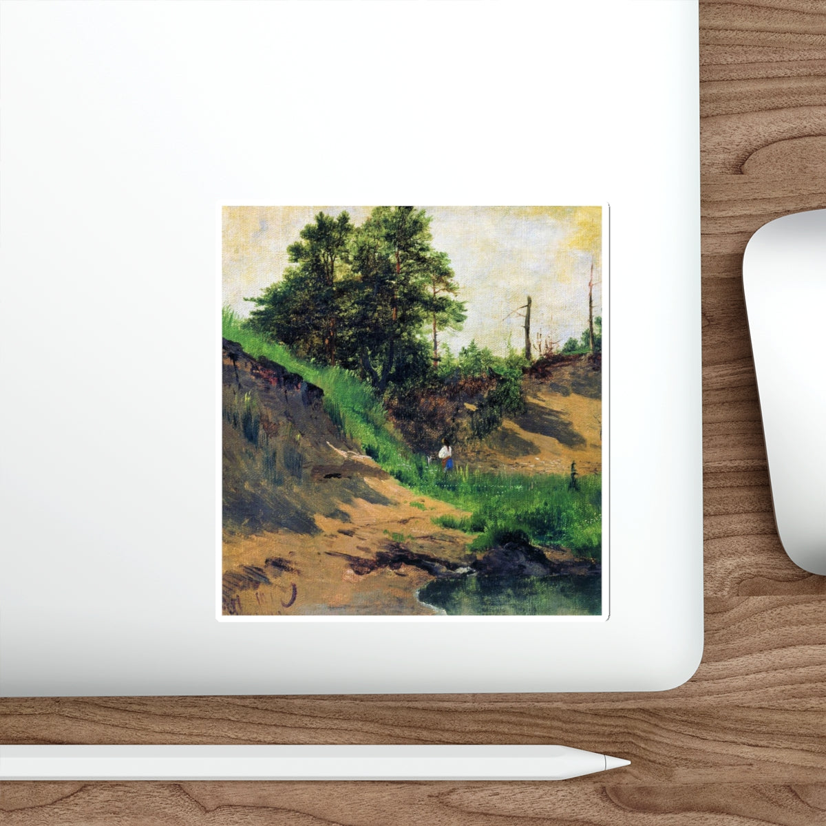 SHISKIN, Ivan Ivanovich - Landscape 1896 2 (Artwork) STICKER Vinyl Die-Cut Decal-The Sticker Space