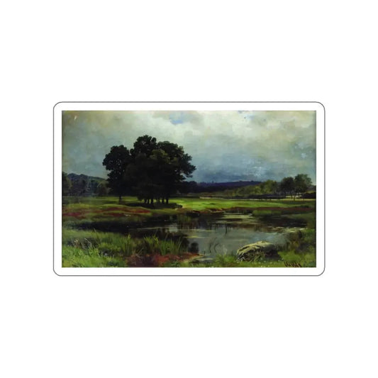 SHISKIN, Ivan Ivanovich - Landscape (Artwork) STICKER Vinyl Die-Cut Decal White Die-Cut 2 Inch - The Sticker Space