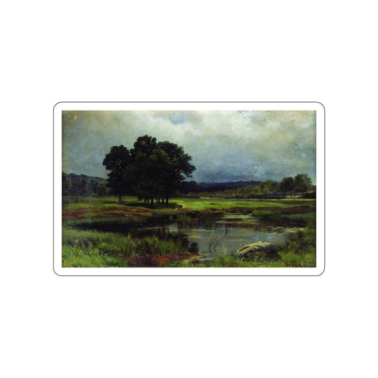 SHISKIN, Ivan Ivanovich - Landscape (Artwork) STICKER Vinyl Die-Cut Decal-White-The Sticker Space