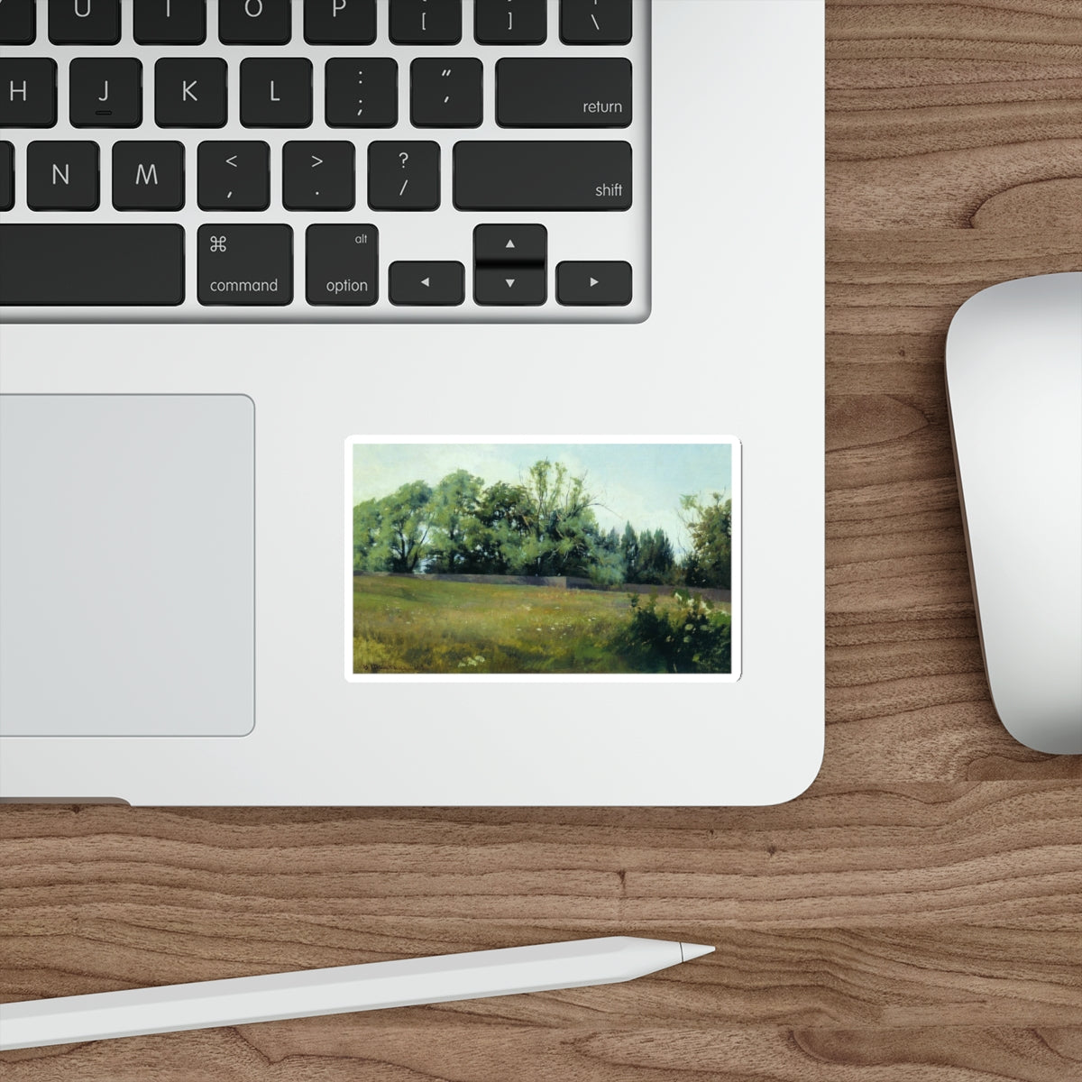 SHISKIN, Ivan Ivanovich - Landscape. 1898 (Artwork) STICKER Vinyl Die-Cut Decal-The Sticker Space