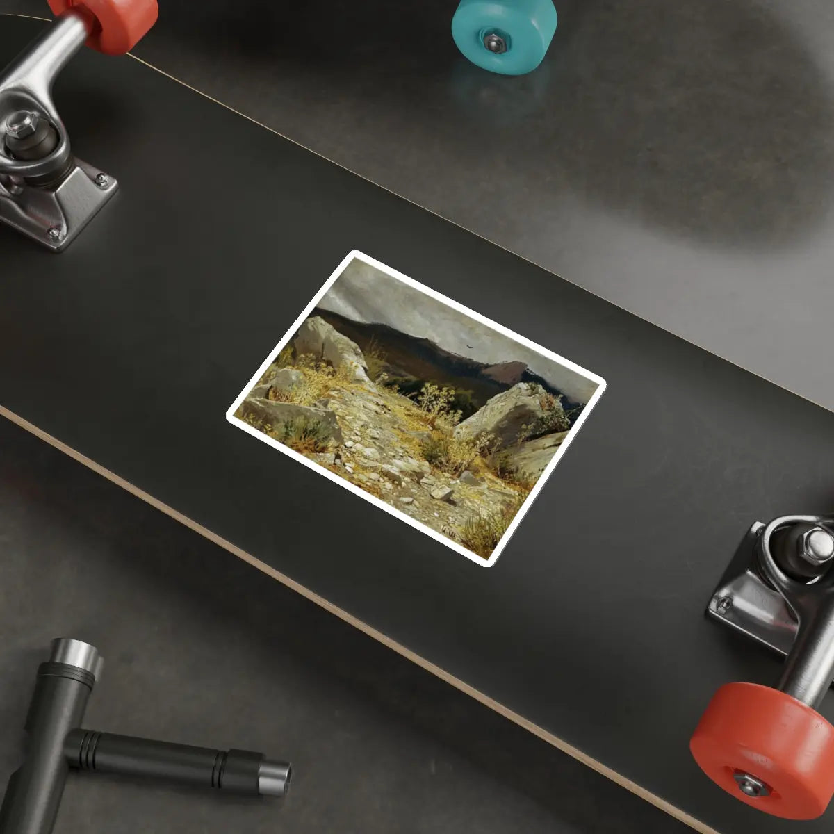 SKU:12591103076850158651 Sticker types:White Shape:Die-Cut Sizes:5" × 5"