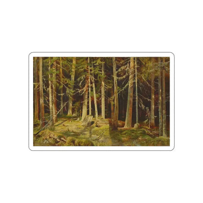 SHISKIN, Ivan Ivanovich - Mounts (Artwork) STICKER Vinyl Die-Cut Decal White Die-Cut 4 Inch - The Sticker Space