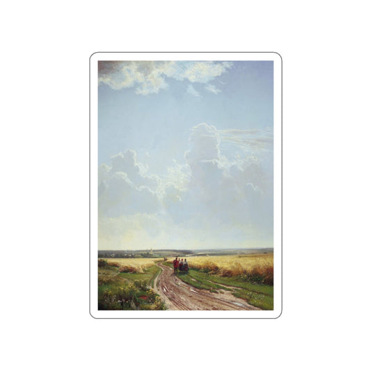 SHISKIN, Ivan Ivanovich - Noon. In the vicinity of Moscow 1869 (Artwork) STICKER Vinyl Die-Cut Decal-White-The Sticker Space