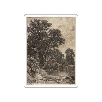 SHISKIN, Ivan Ivanovich - oak. 1886 (Artwork) STICKER Vinyl Die-Cut Decal White Die-Cut 2 Inch - The Sticker Space