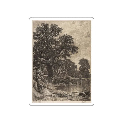 SHISKIN, Ivan Ivanovich - oak. 1886 (Artwork) STICKER Vinyl Die-Cut Decal White Die-Cut 3 Inch - The Sticker Space