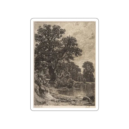 SHISKIN, Ivan Ivanovich - oak. 1886 (Artwork) STICKER Vinyl Die-Cut Decal White Die-Cut 4 Inch - The Sticker Space