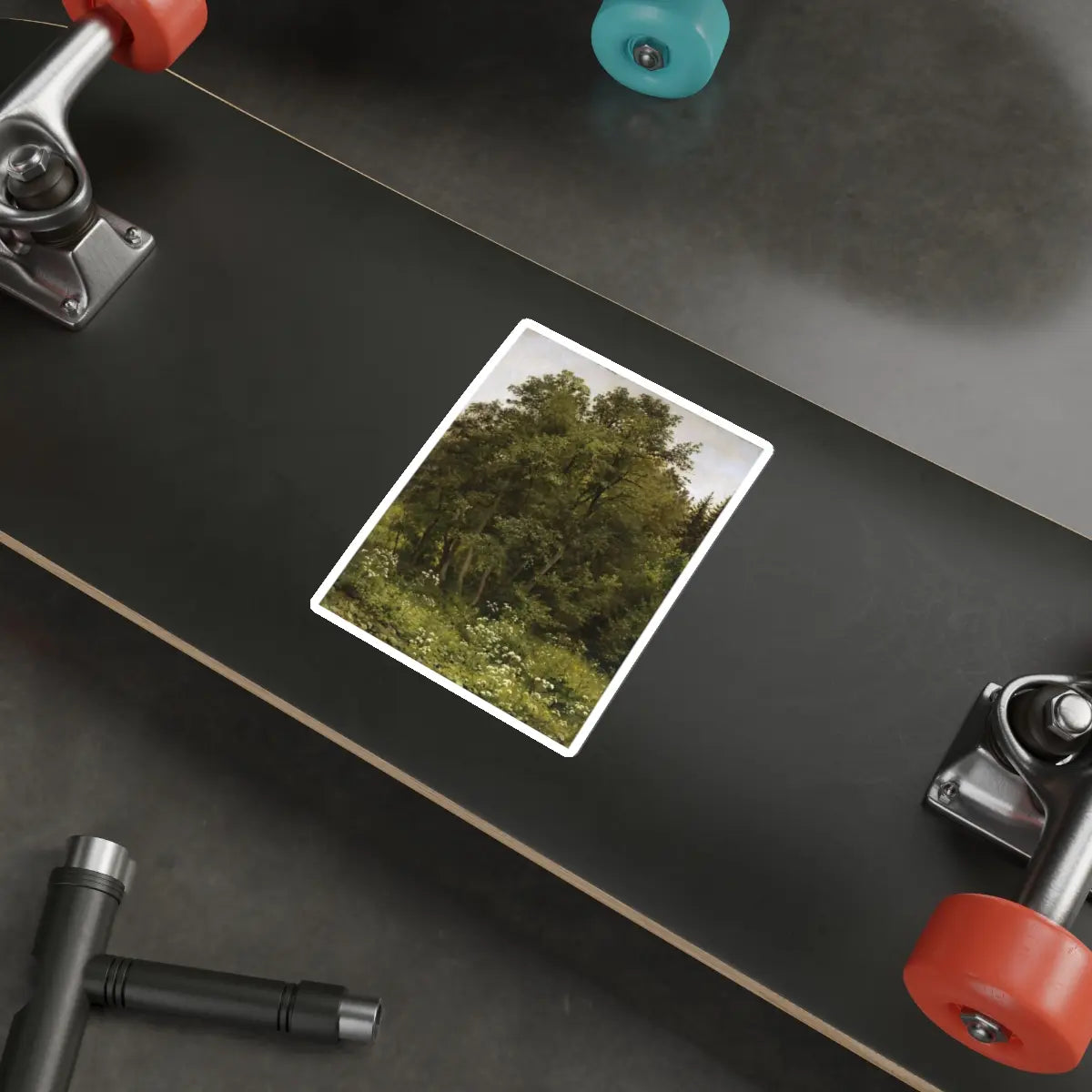 SKU:30768983431829553006 Sticker types:White Shape:Die-Cut Sizes:5" × 5"