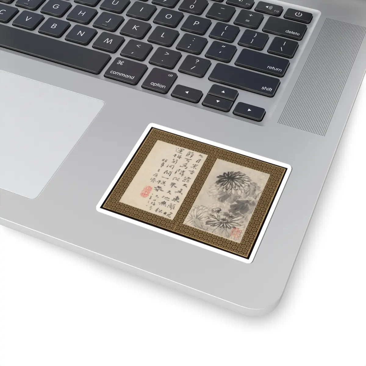 Shitao (Zhu Ruoji) - Returning Home - ca. 1695 v11 - STICKER Vinyl Kiss-Cut Decal