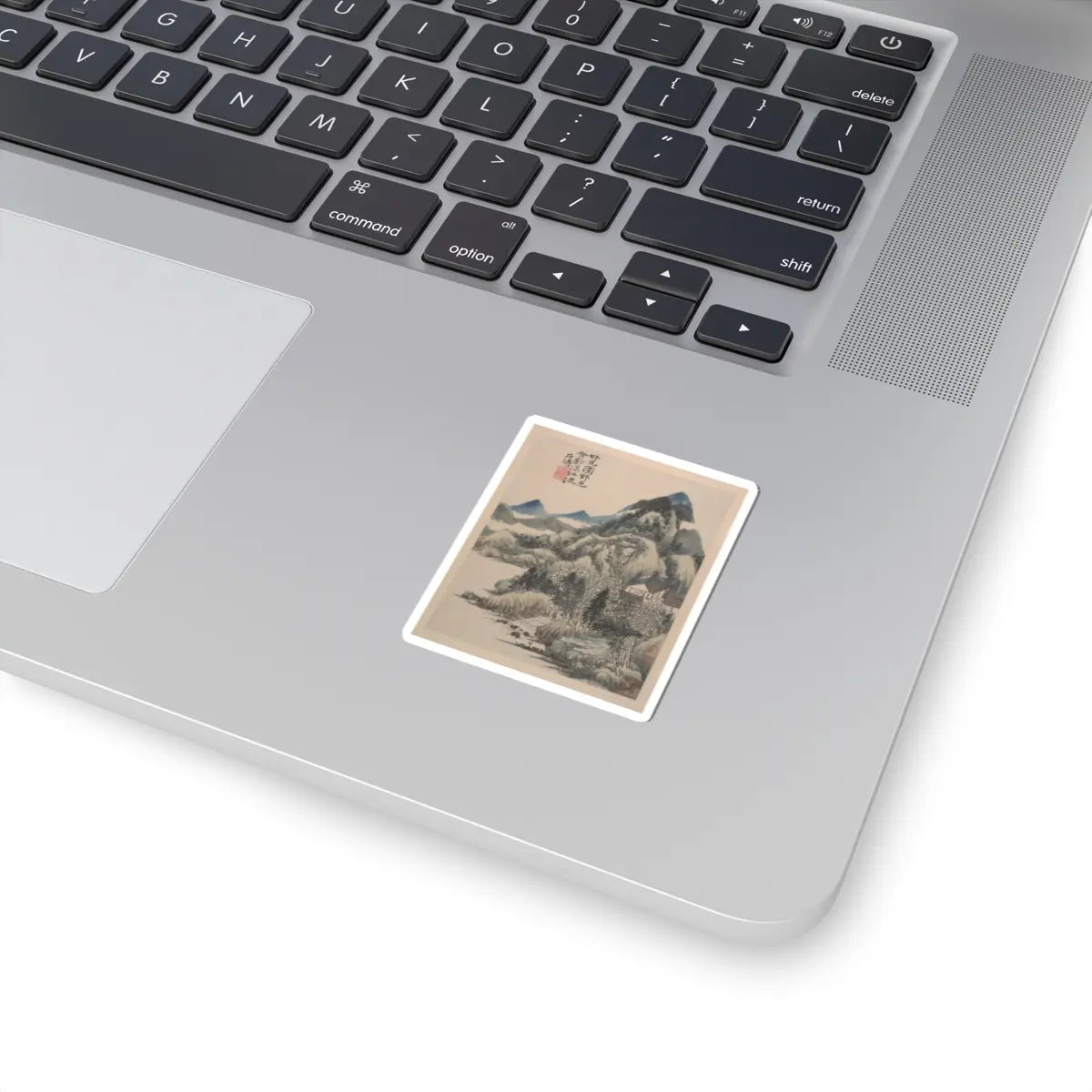 Shitao (Zhu Ruoji) - Wilderness Colors - ca. 1700 v5 - STICKER Vinyl Kiss-Cut Decal