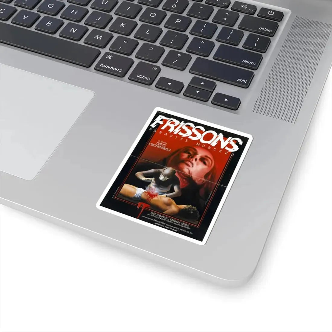 SHIVERS (FRENCH) 1975 Movie Poster - STICKER Vinyl Kiss-Cut Decal - The Sticker Space