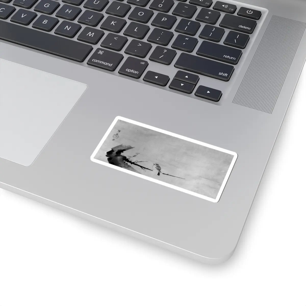 Shōkadō Shōjō - Sparrow on Plum Branch (Ume ni Suzume) - unknown - STICKER Vinyl Kiss-Cut Decal