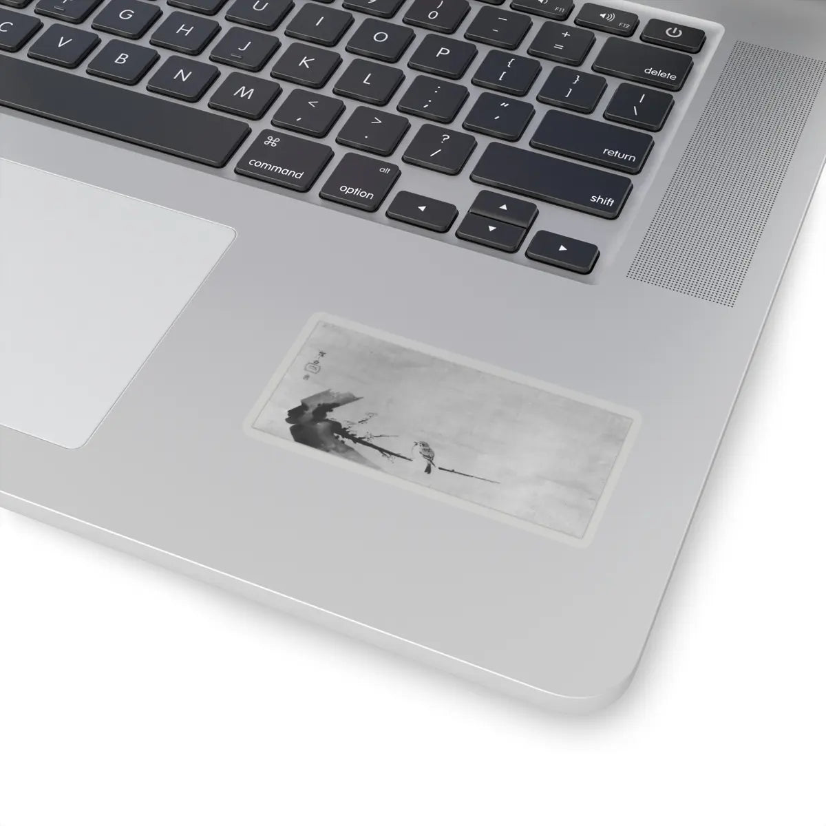 Shōkadō Shōjō - Sparrow on Plum Branch (Ume ni Suzume) - unknown - STICKER Vinyl Kiss-Cut Decal
