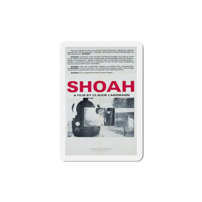 Shoah 1985 Movie Poster Die-Cut Magnet-5" x 5"-The Sticker Space