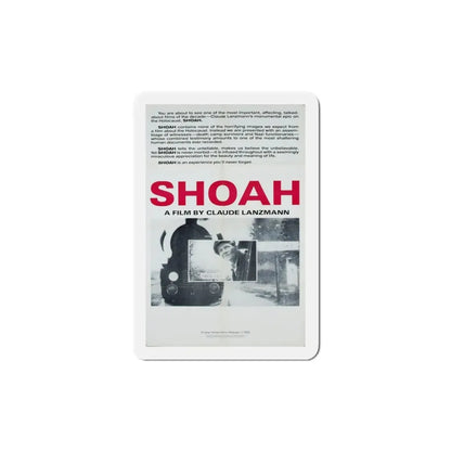 Shoah 1985 Movie Poster Refrigerator Magnet 5 Inch - The Sticker Space