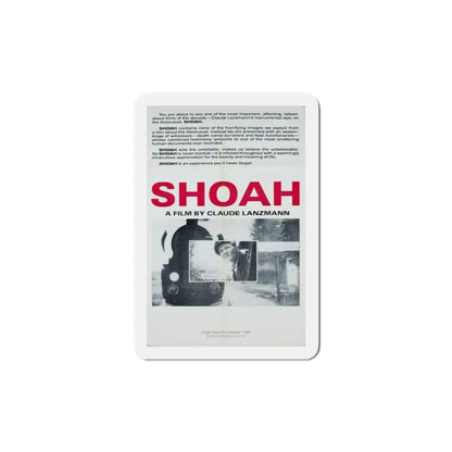 Shoah 1985 Movie Poster Refrigerator Magnet 6 Inch - The Sticker Space