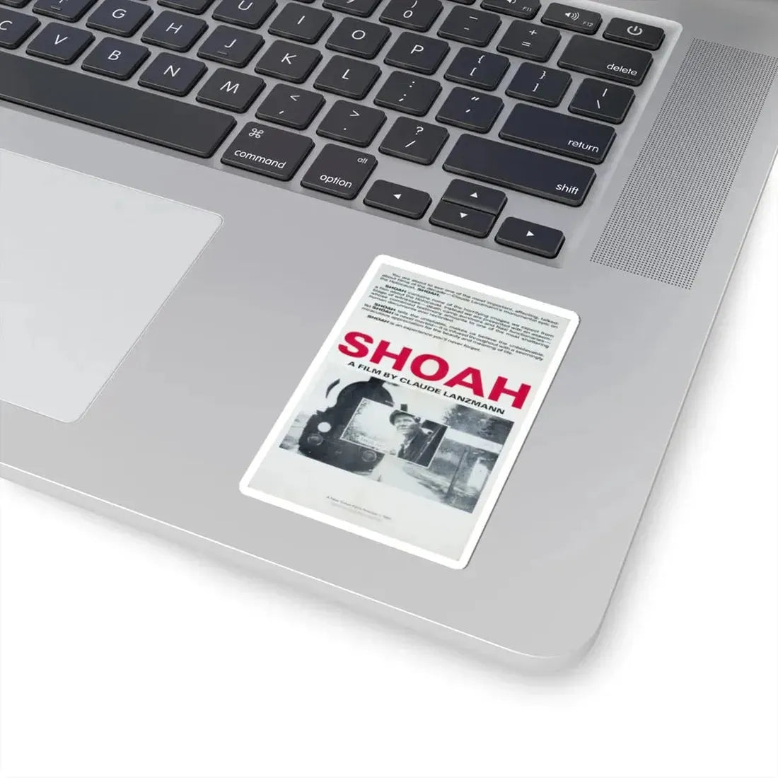 Shoah 1985 Movie Poster - STICKER Vinyl Kiss-Cut Decal - The Sticker Space