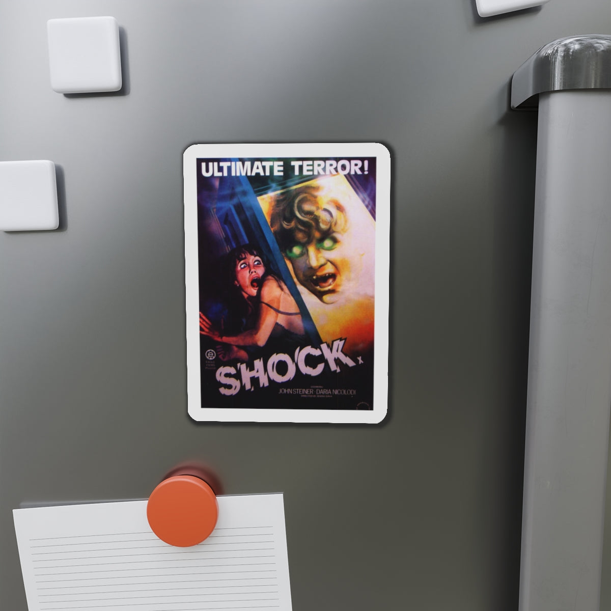 SHOCK (SCHOCK) 1977 Movie Poster - Refrigerator Magnet-The Sticker Space