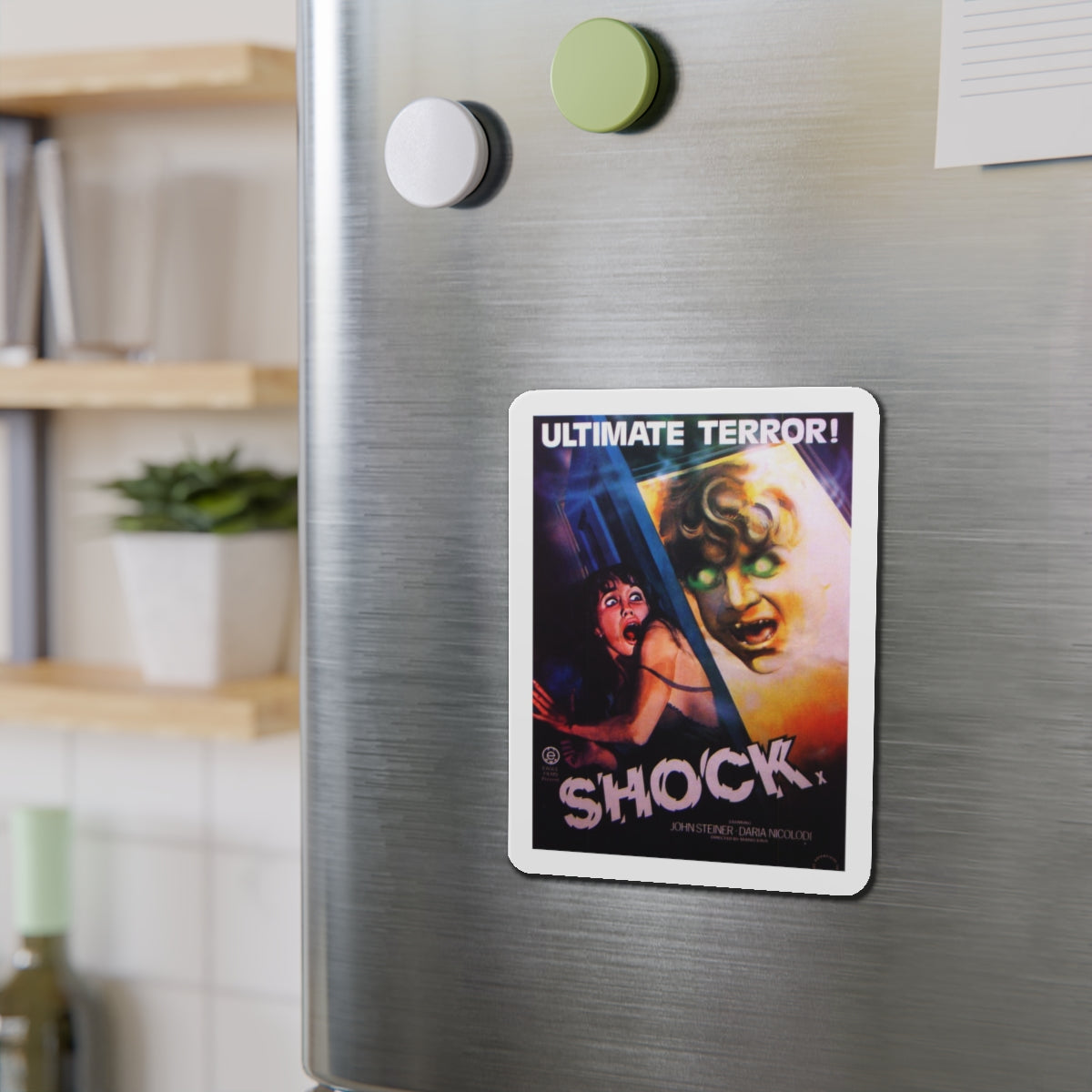 SHOCK (SCHOCK) 1977 Movie Poster - Refrigerator Magnet-The Sticker Space