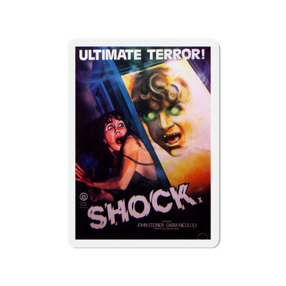 SHOCK (SCHOCK) 1977 Movie Poster - Refrigerator Magnet-3" x 3"-The Sticker Space