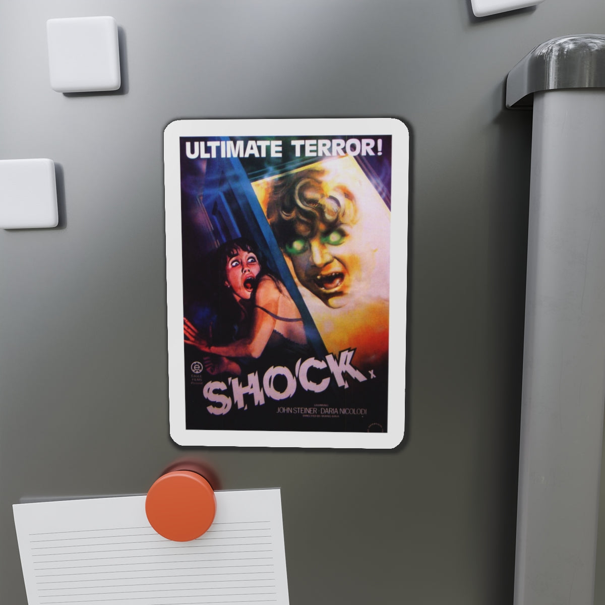 SHOCK (SCHOCK) 1977 Movie Poster - Refrigerator Magnet-The Sticker Space