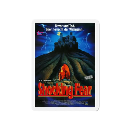 SHOCKING FEAR (LURKING FEAR) 1994 Movie Poster - Refrigerator Magnet 5 Inch - The Sticker Space